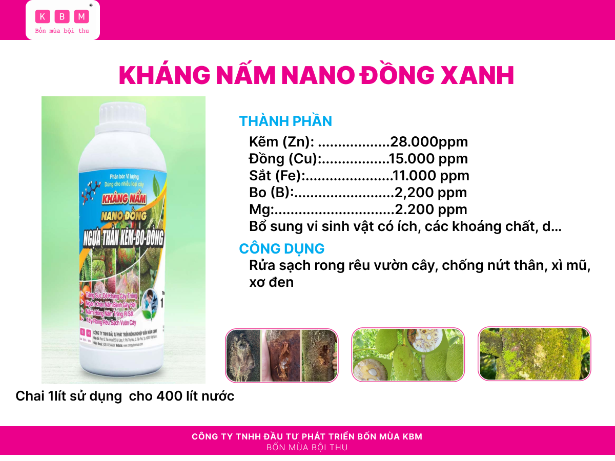 KHÁNG NẤM NANO ĐỒNG 