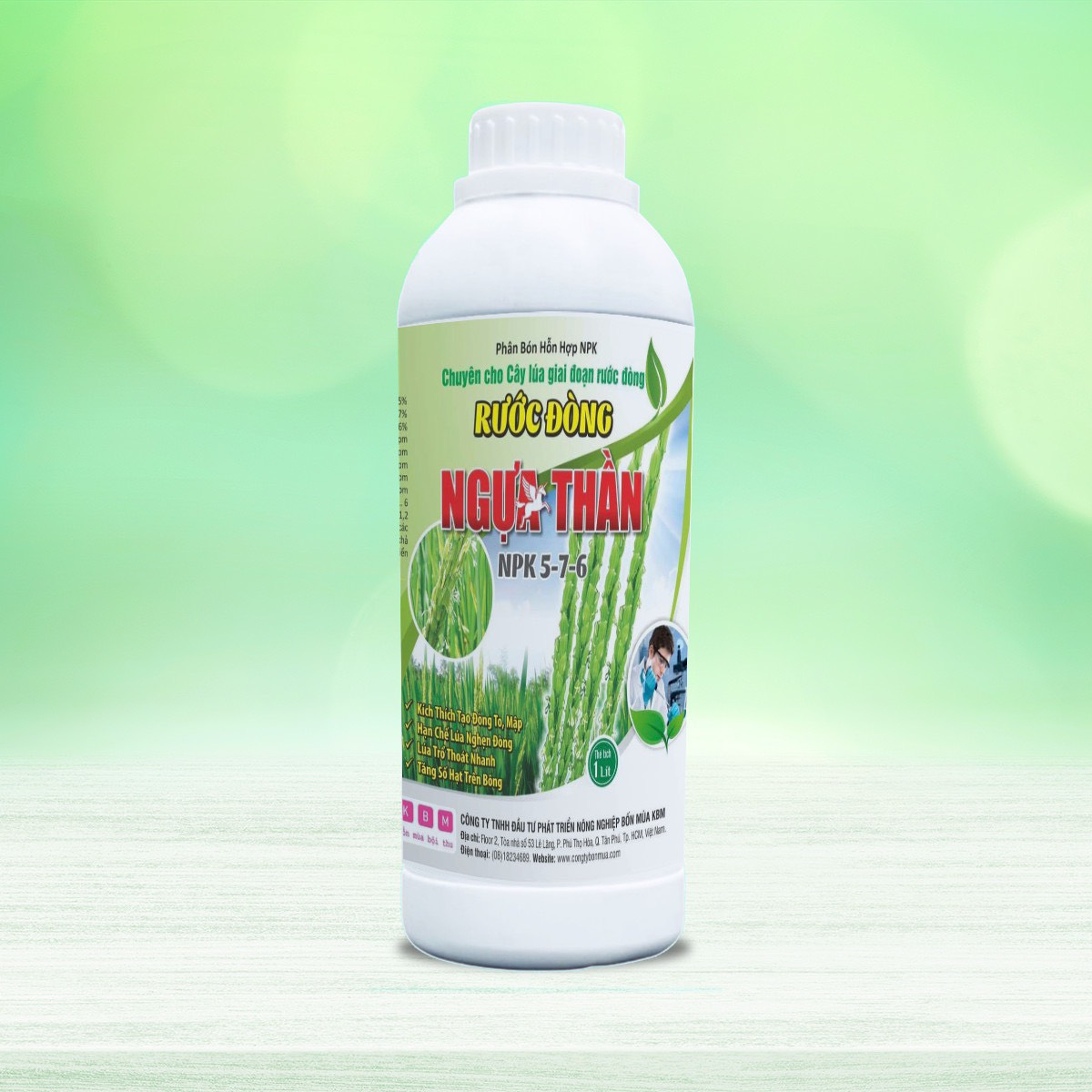 NGỰA THẦN NPK 5-7-6 RƯỚC ĐÒNG